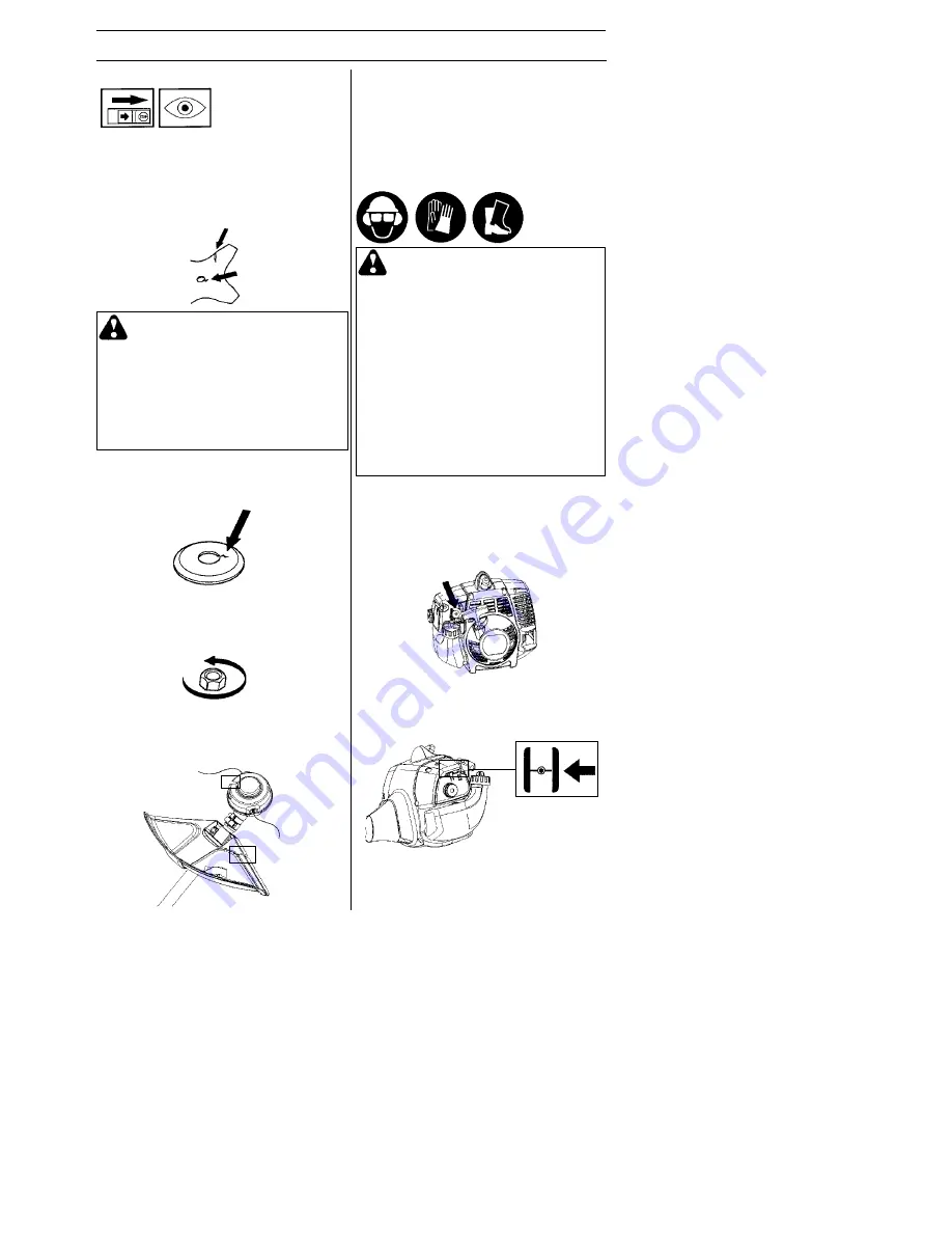 Husqvarna 128DJ Operator'S Manual Download Page 71