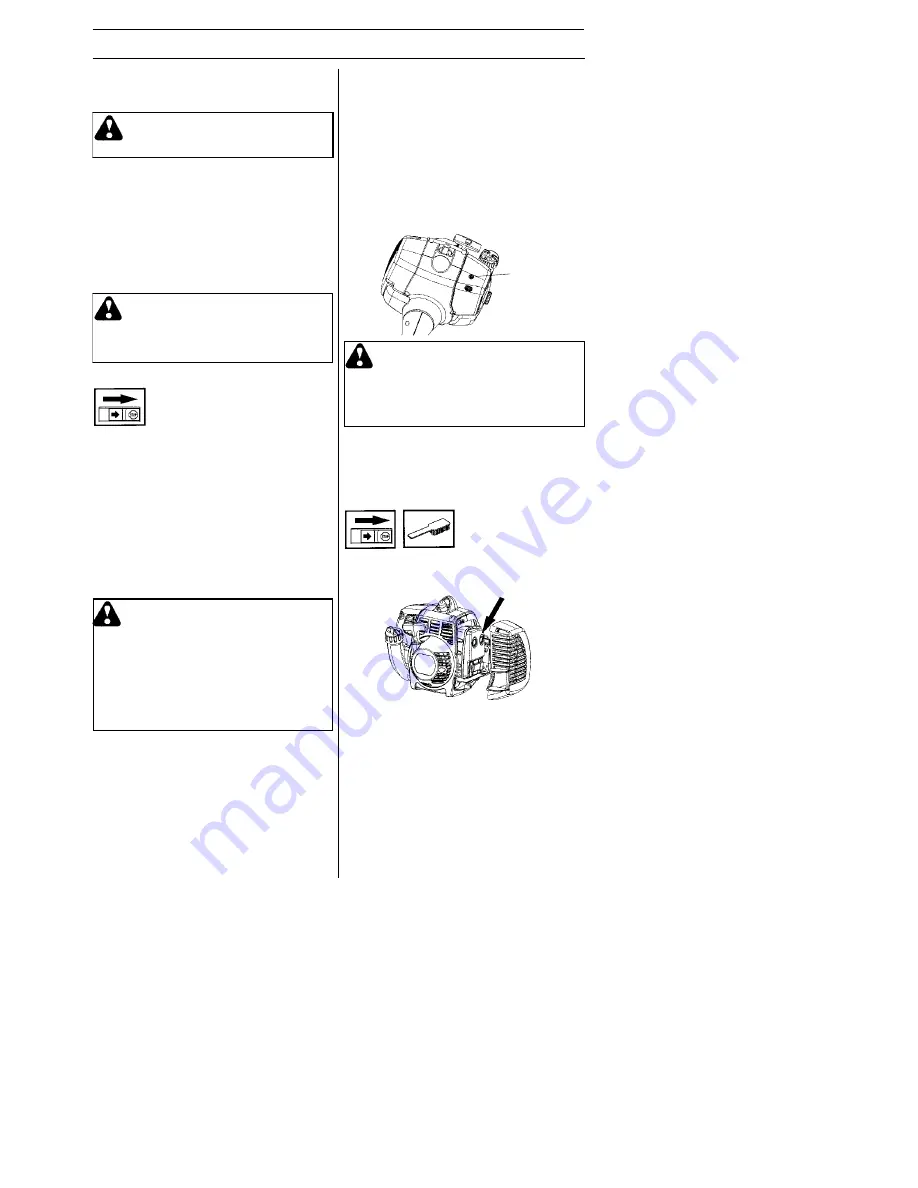 Husqvarna 128RJ Operator'S Manual Download Page 20