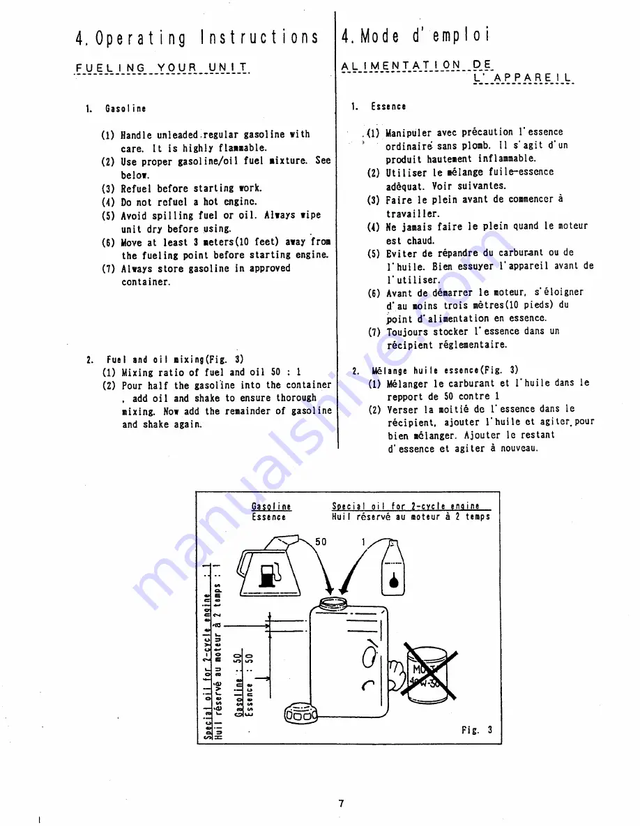 Husqvarna 145BT Operator'S Manual Download Page 11