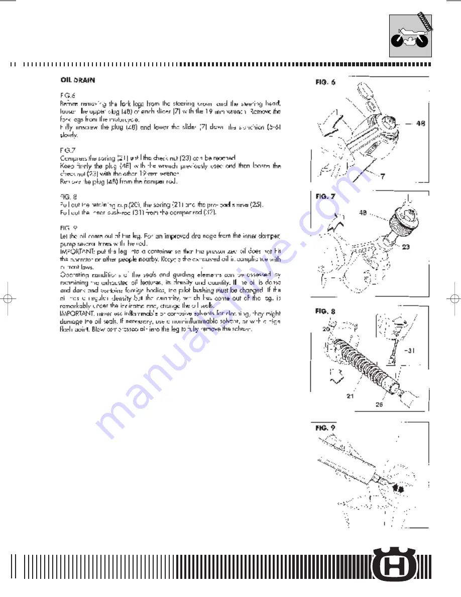 Husqvarna 2004 CR 125 Workshop Manual Download Page 245