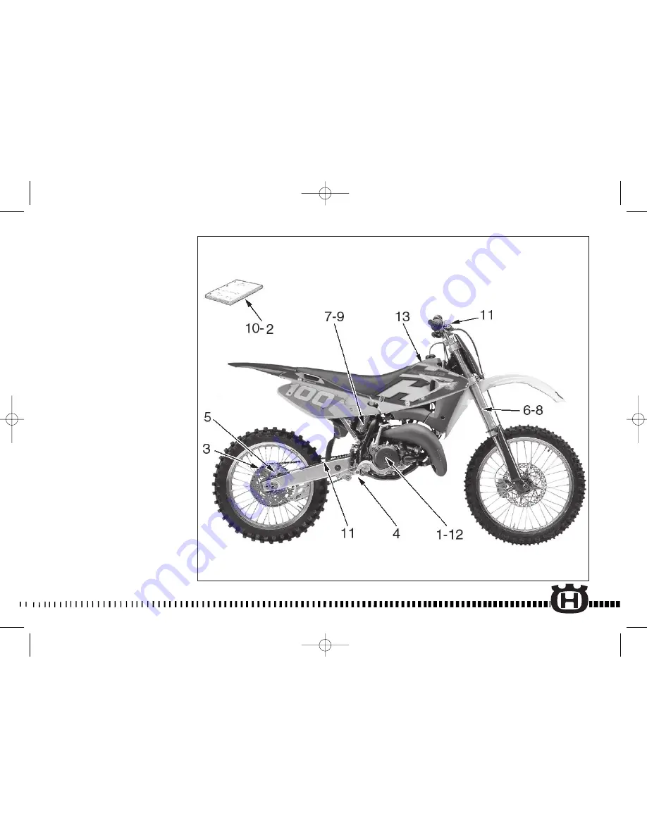 Husqvarna 2004 CR 125125 Скачать руководство пользователя страница 265