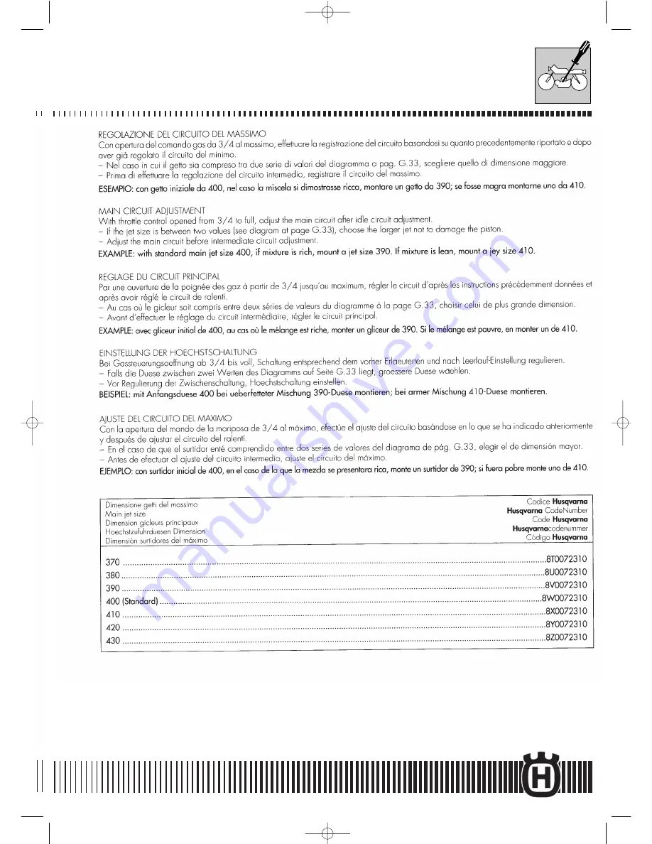 Husqvarna 2005 CR125 Workshop Manual Download Page 181