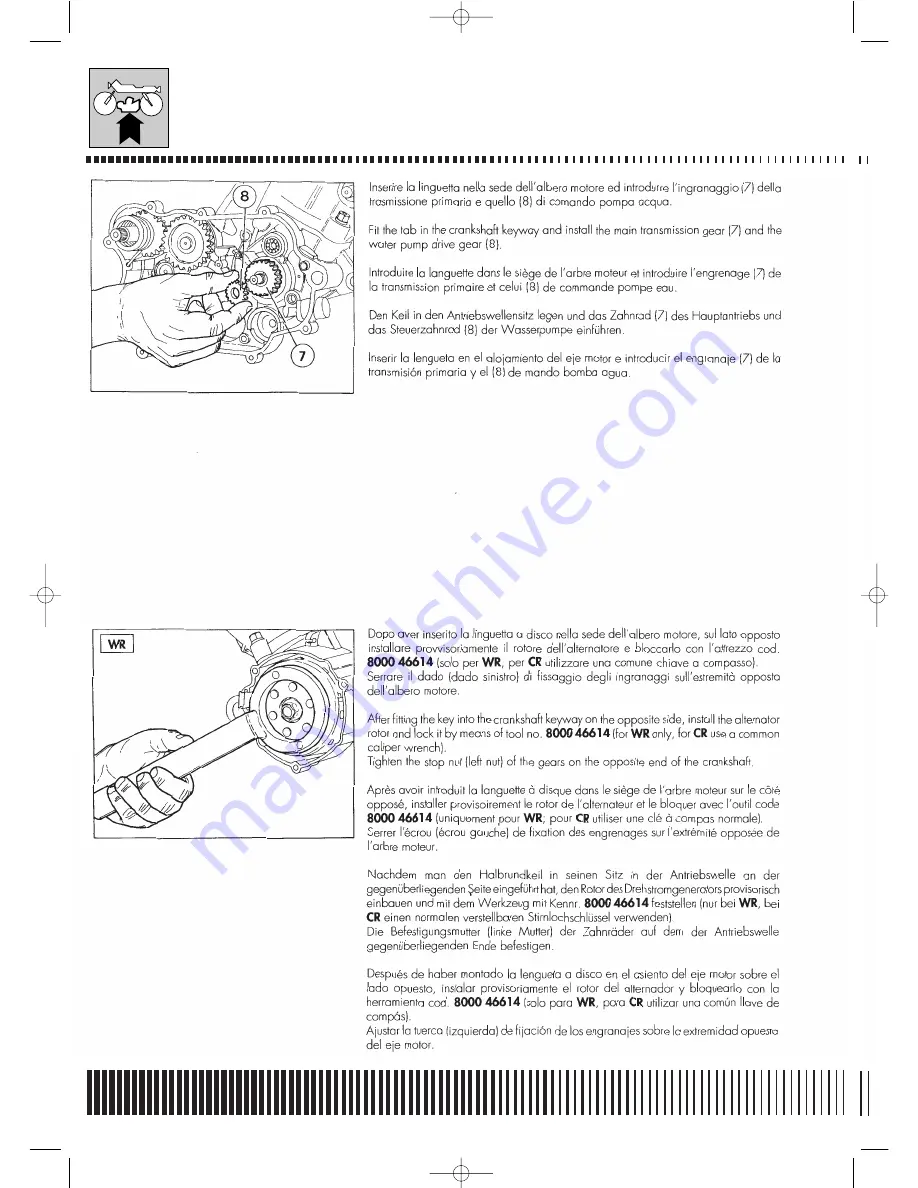 Husqvarna 2005 CR125 Workshop Manual Download Page 204