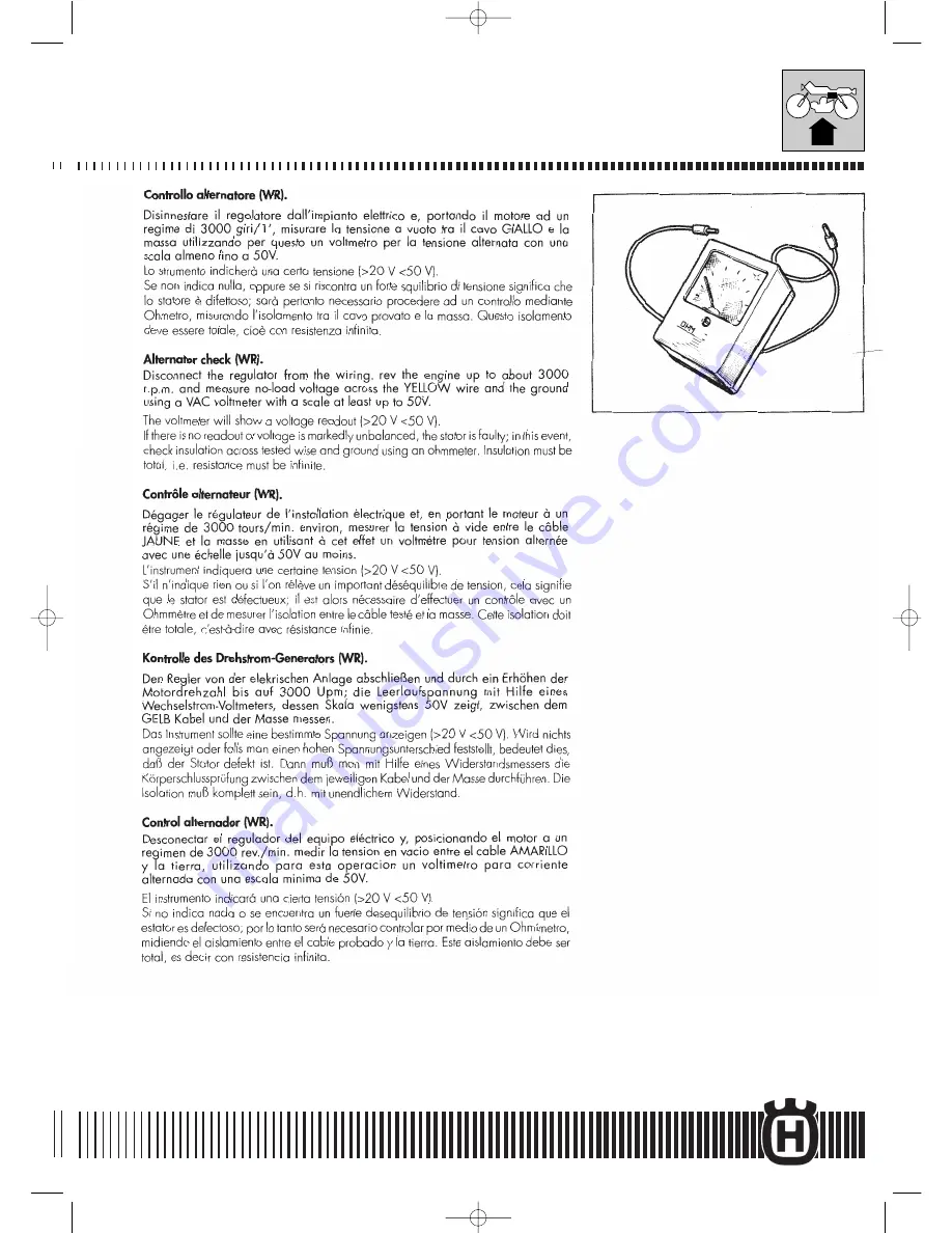 Husqvarna 2005 CR125 Workshop Manual Download Page 329