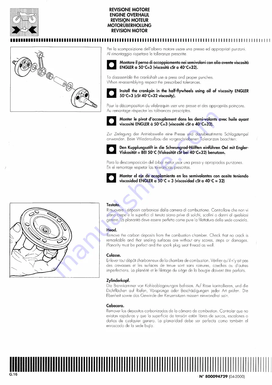 Husqvarna 2006 SMS 125S Скачать руководство пользователя страница 138