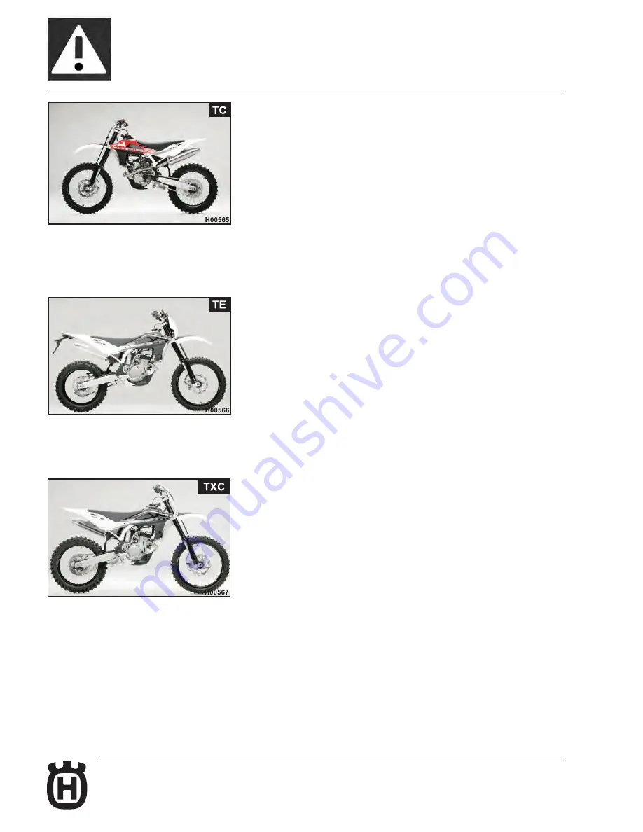 Husqvarna 2009 TC 250 Workshop Manual Download Page 8