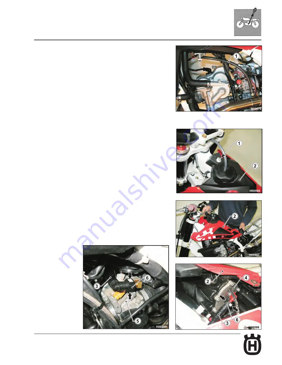 Husqvarna 2009 TC 250 Workshop Manual Download Page 63