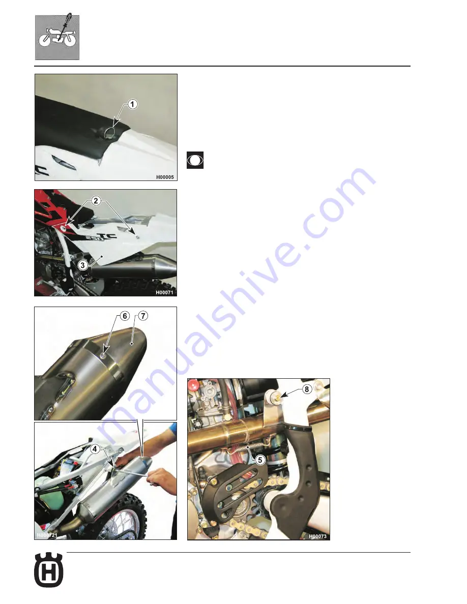 Husqvarna 2009 TC 250 Workshop Manual Download Page 64