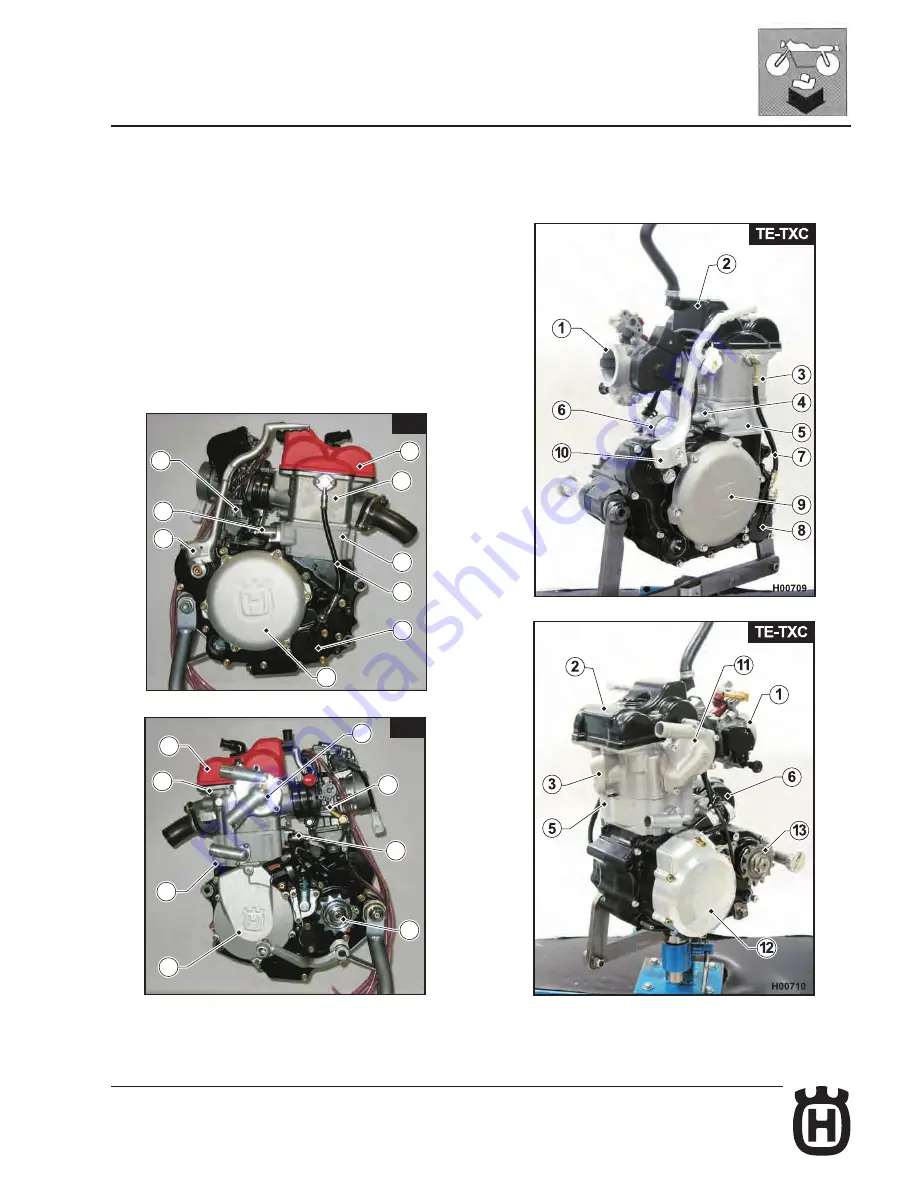 Husqvarna 2009 TC 250 Workshop Manual Download Page 101