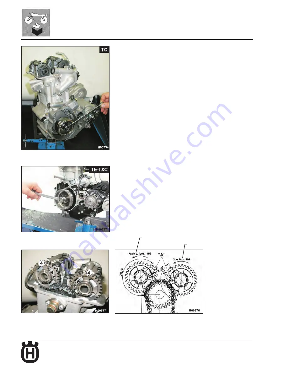 Husqvarna 2009 TC 250 Workshop Manual Download Page 104