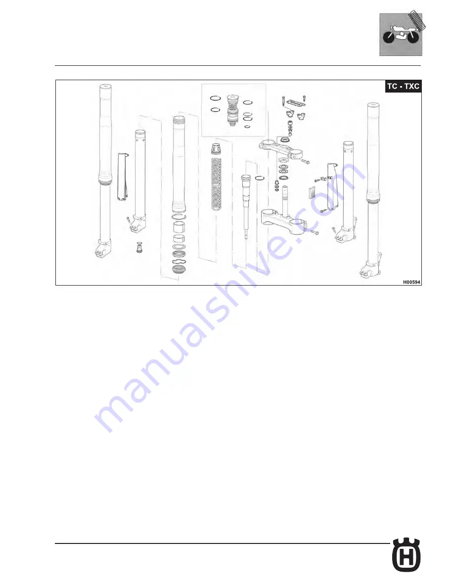 Husqvarna 2009 TC 250 Workshop Manual Download Page 227