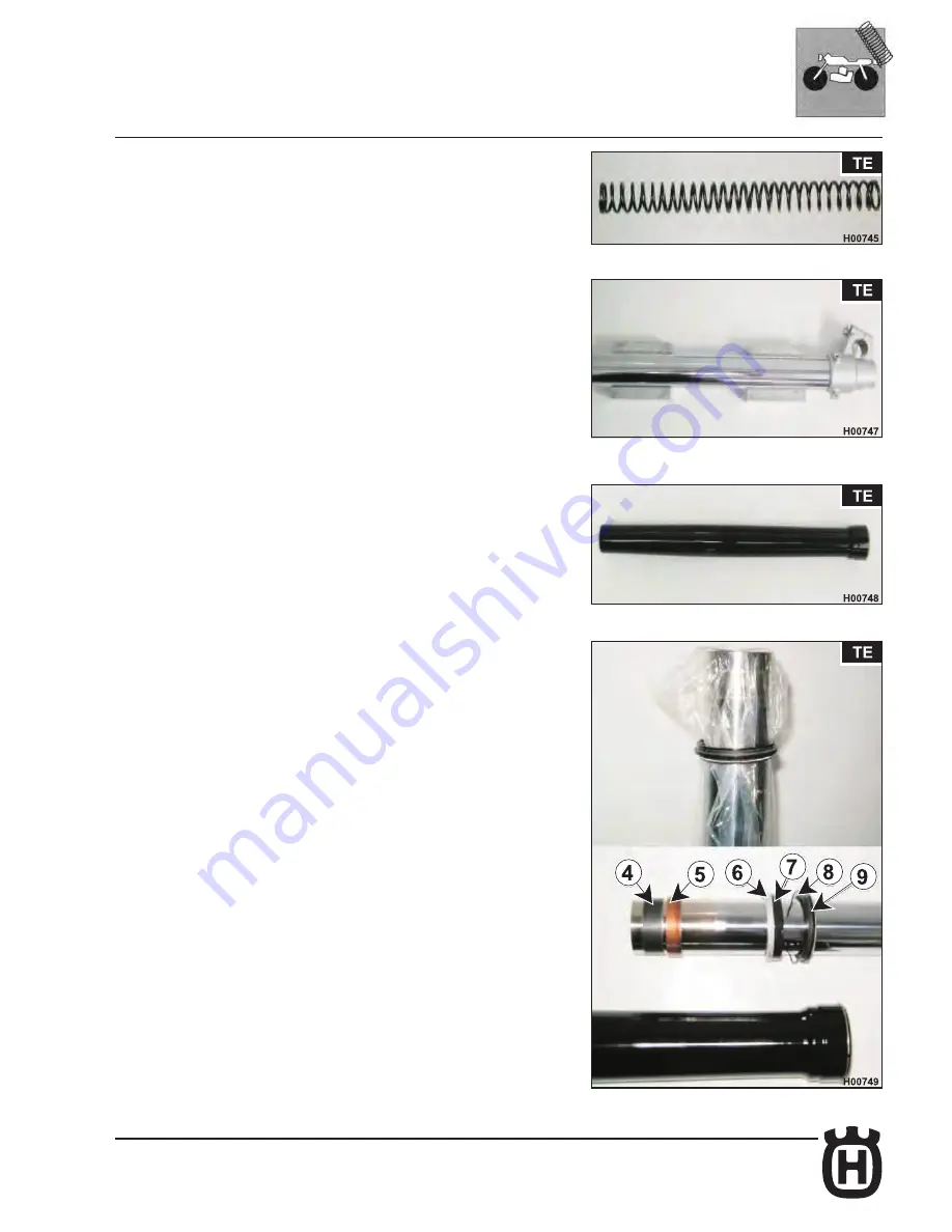 Husqvarna 2009 TC 250 Workshop Manual Download Page 243