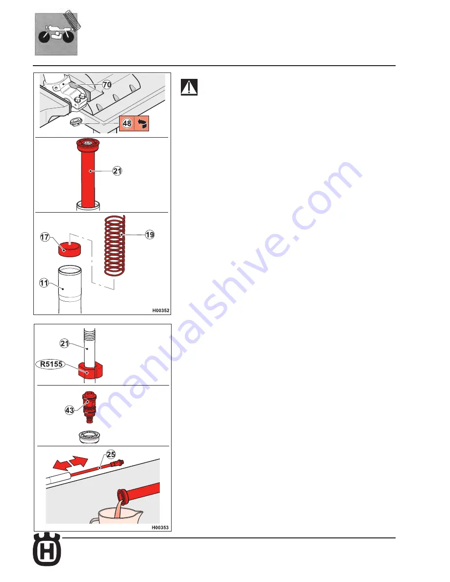 Husqvarna 2009 TC 250 Workshop Manual Download Page 256