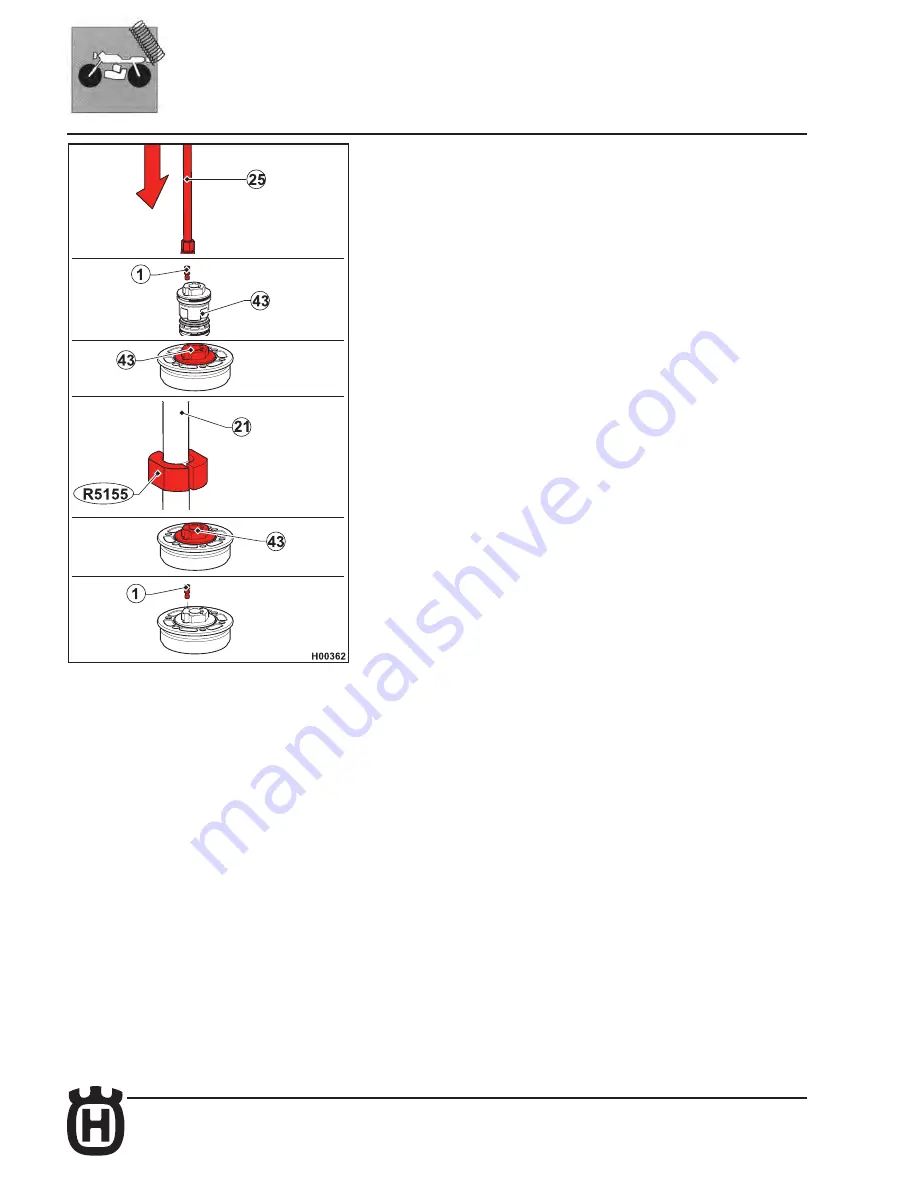 Husqvarna 2009 TC 250 Workshop Manual Download Page 262