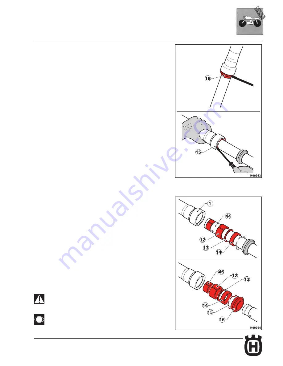 Husqvarna 2009 TC 250 Workshop Manual Download Page 263