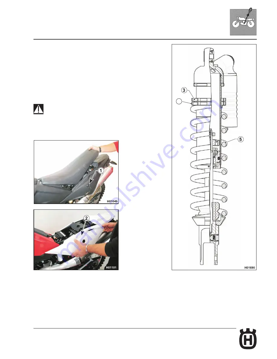 Husqvarna 2011 SMS 630 Workshop Manual Download Page 51