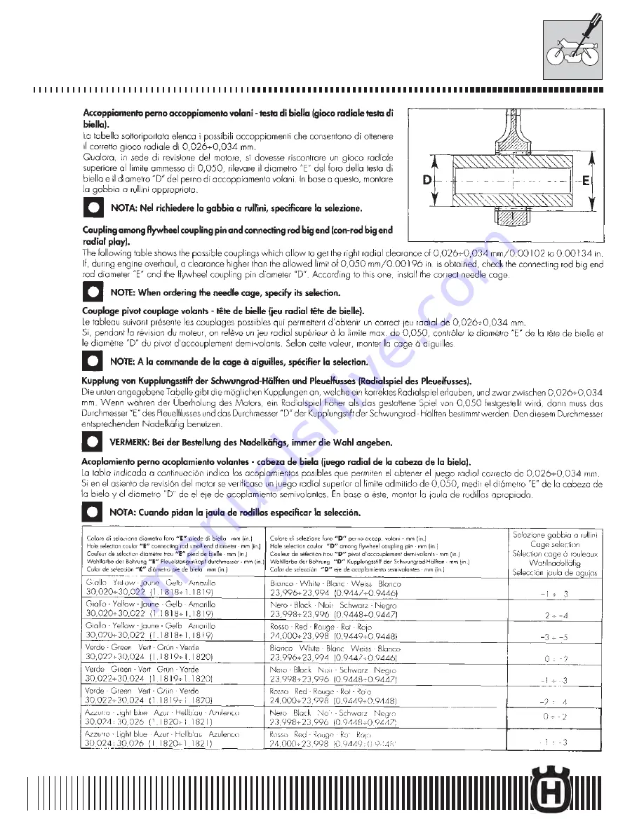 Husqvarna 2011 WR 250 Workshop Manual Download Page 151