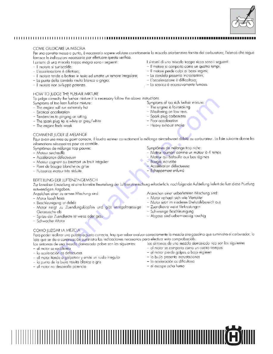 Husqvarna 2011 WR 250 Workshop Manual Download Page 171