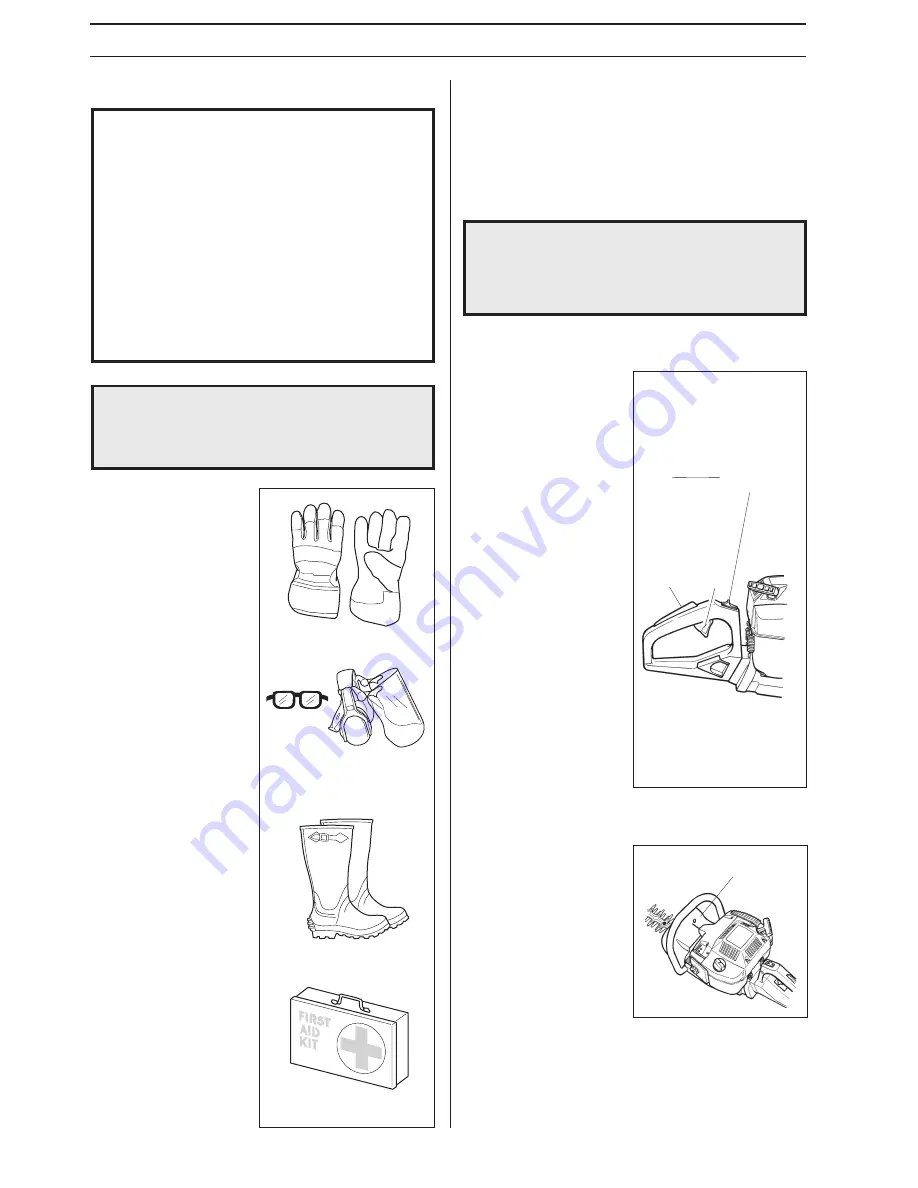 Husqvarna 225H60, 225H75 Operator'S Manual Download Page 4