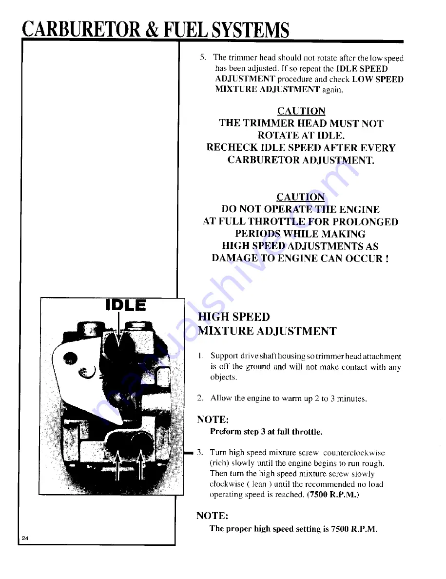 Husqvarna 23 L Workshop Manual Download Page 24