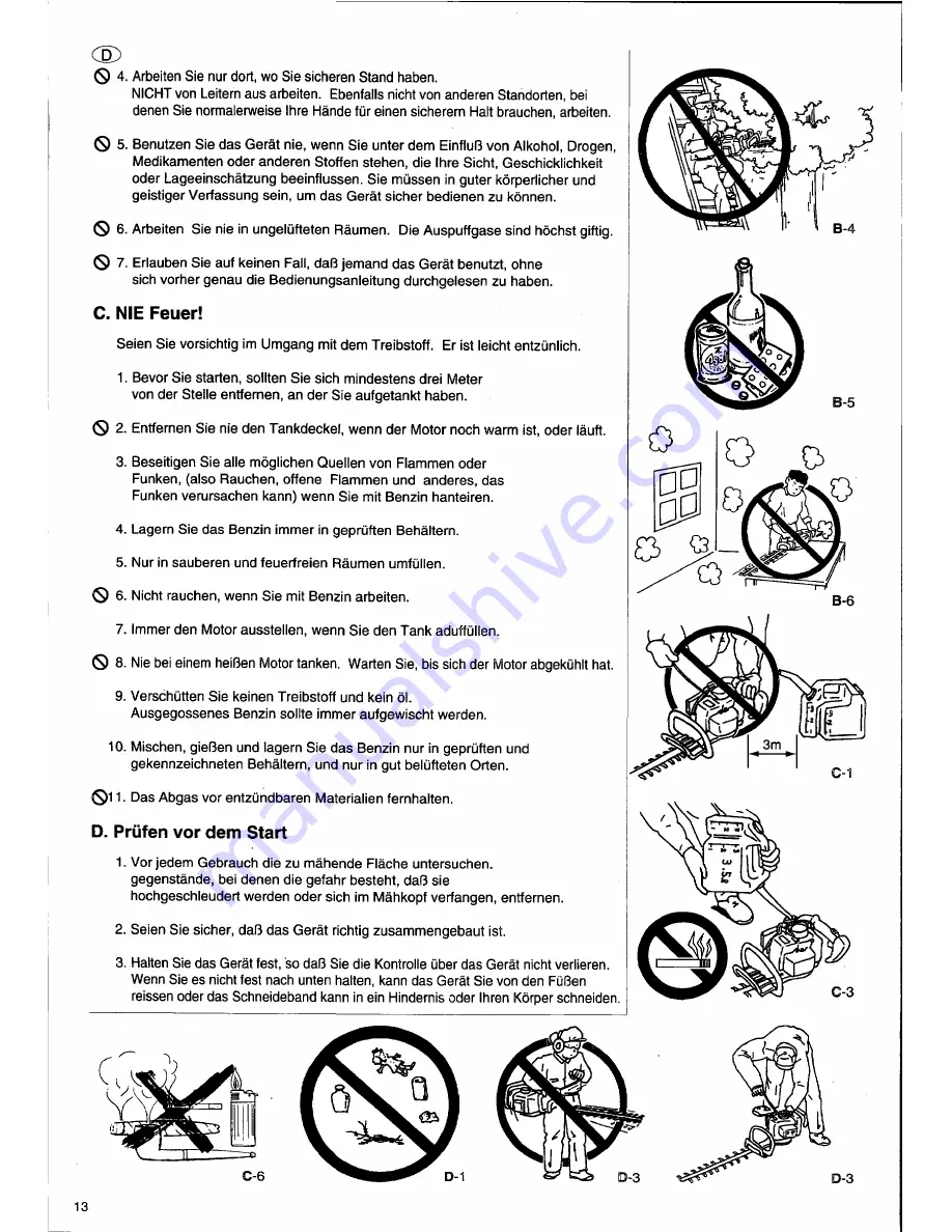 Husqvarna 26H Operator'S Manual Download Page 14