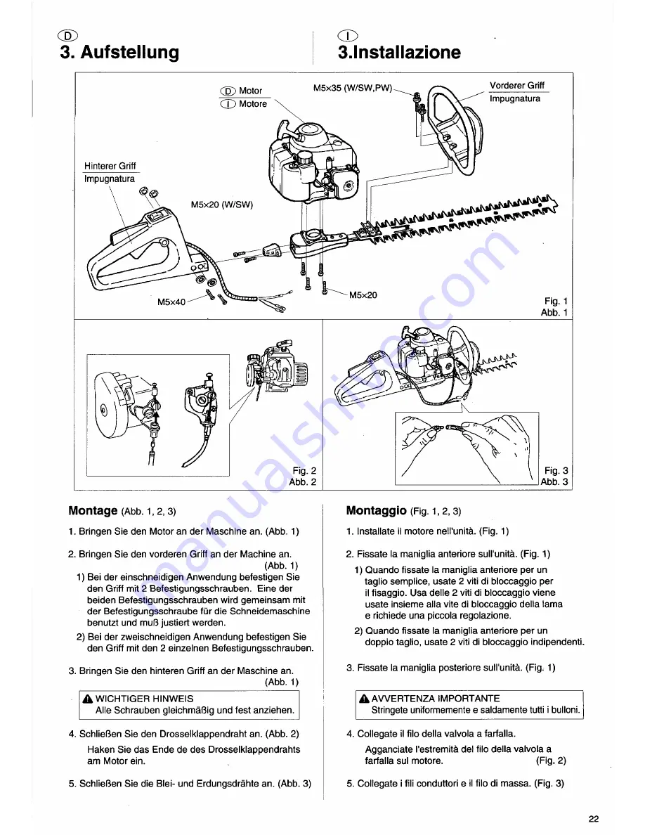 Husqvarna 26H Operator'S Manual Download Page 23