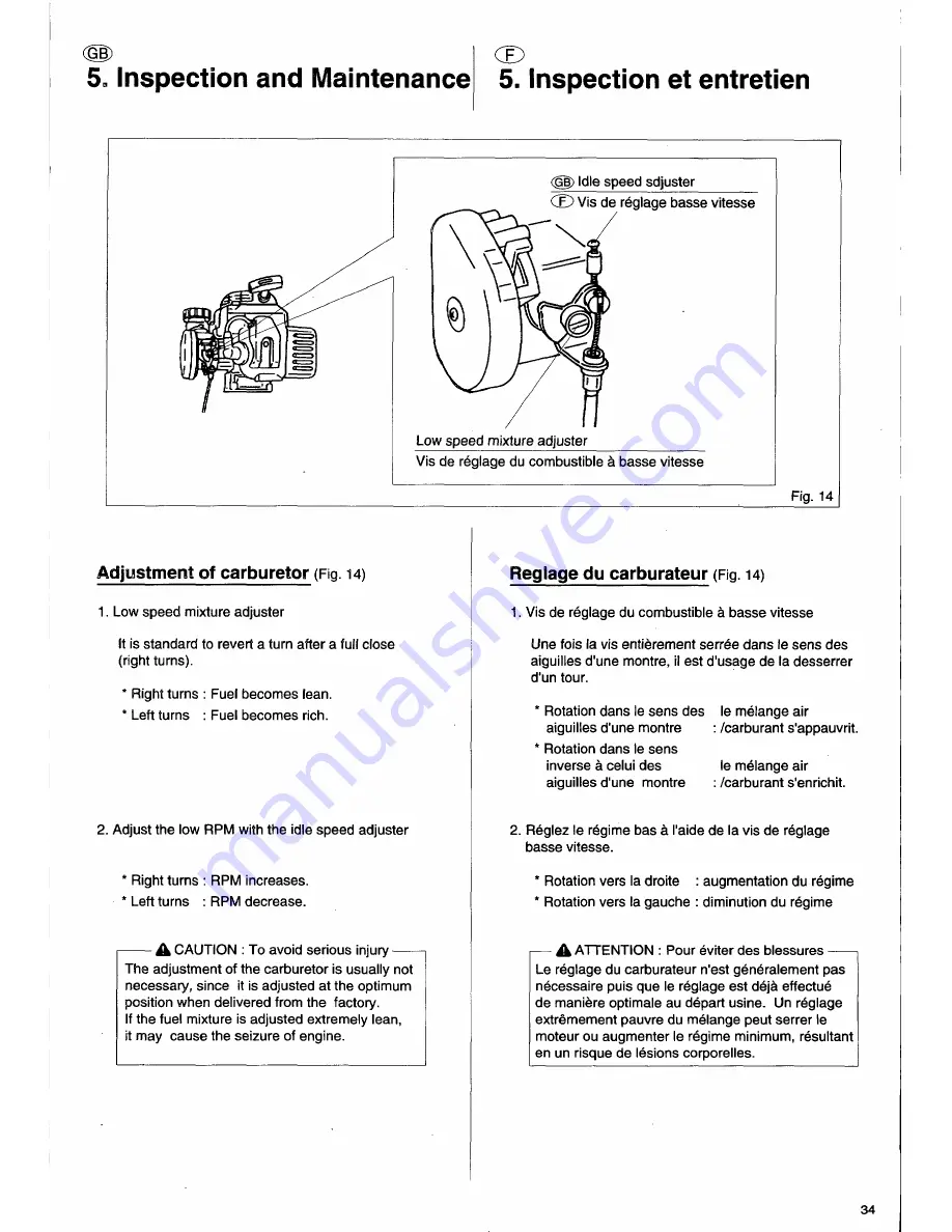 Husqvarna 26H Operator'S Manual Download Page 35