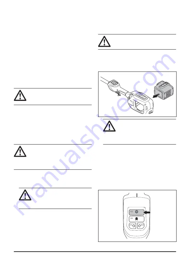 Husqvarna 320iL Operator'S Manual Download Page 15