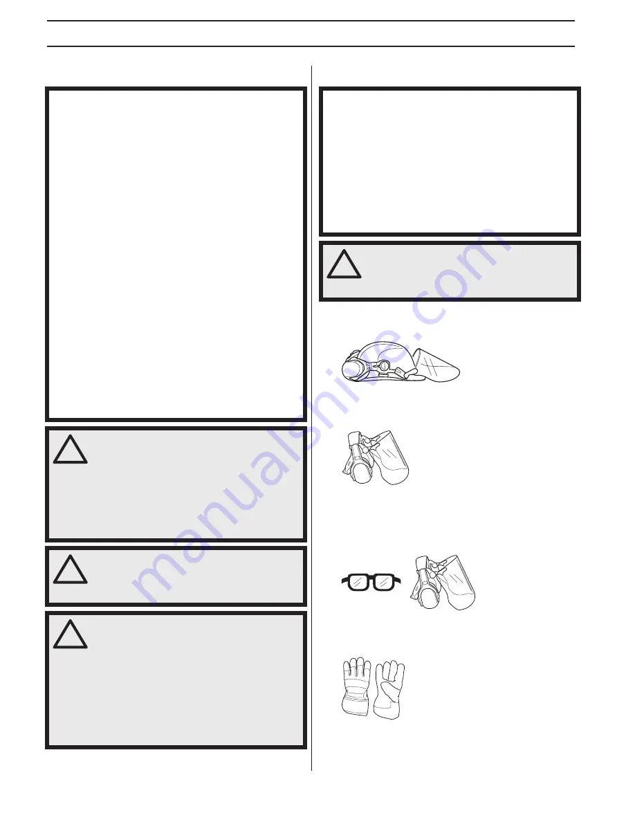 Husqvarna 335LS Operator'S Manual Download Page 6