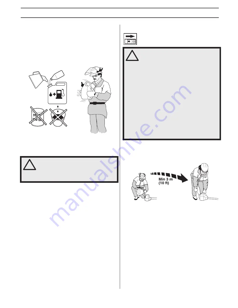 Husqvarna 335LS Operator'S Manual Download Page 13