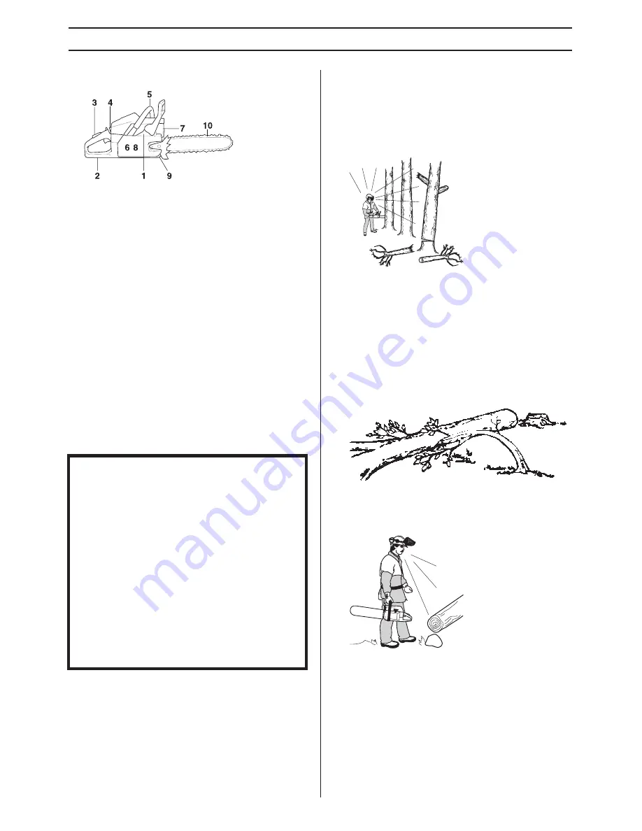 Husqvarna 353 TrioBrake Operator'S Manual Download Page 21