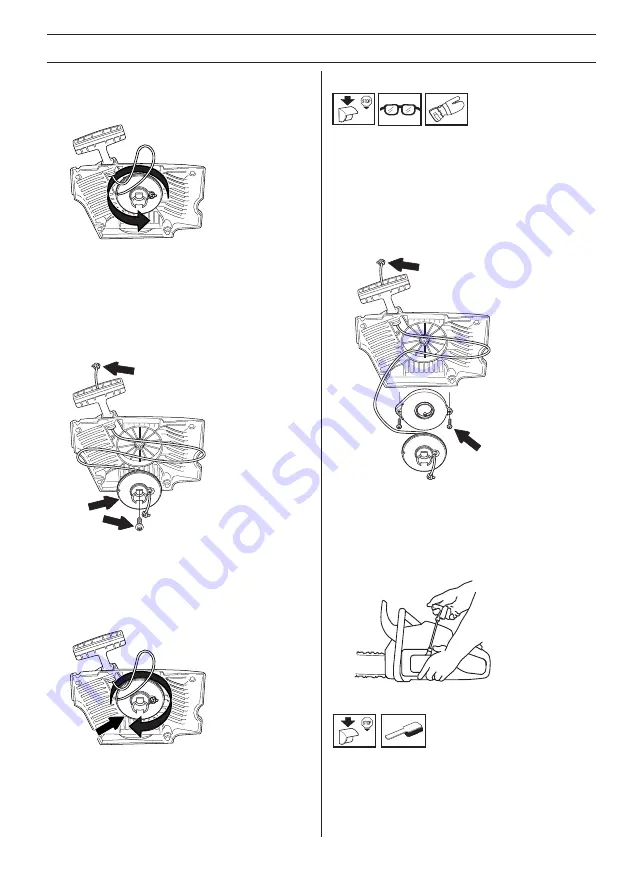 Husqvarna 357XP E-tech Operator'S Manual Download Page 35