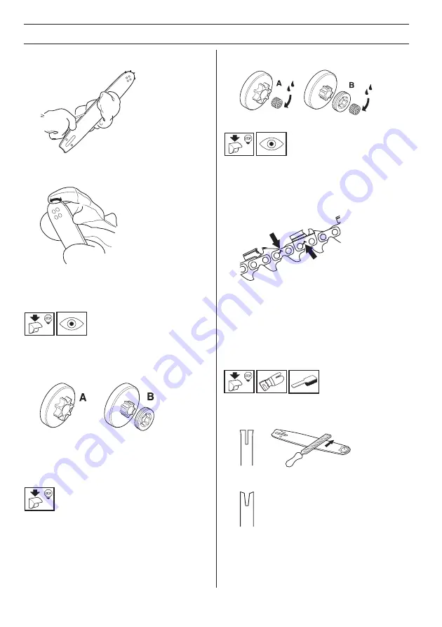 Husqvarna 357XP E-tech Operator'S Manual Download Page 106