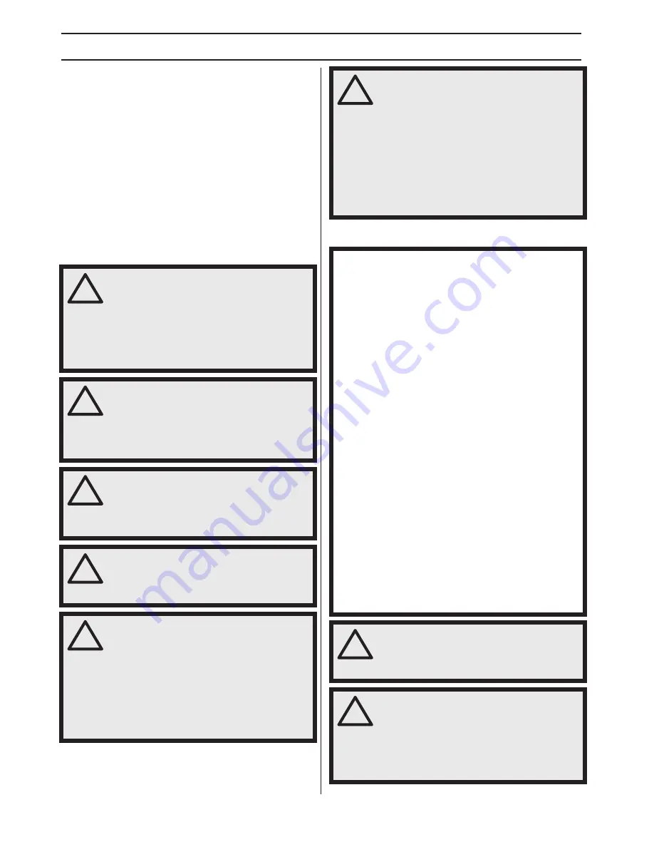 Husqvarna 362 Operator'S Manual Download Page 6