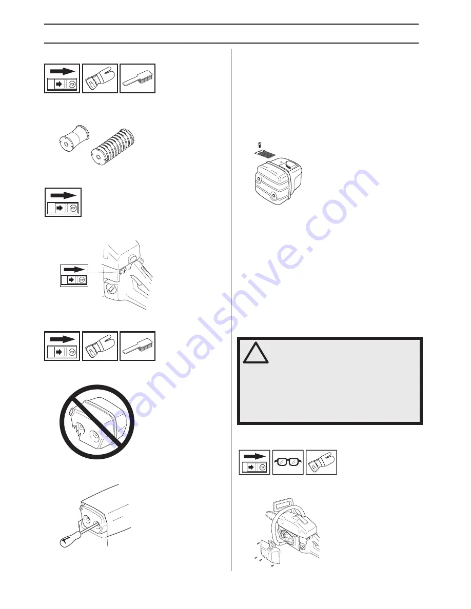 Husqvarna 365 372XP Operator'S Manual Download Page 74