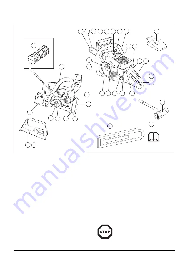 Husqvarna 390 XP G Operator'S Manual Download Page 41