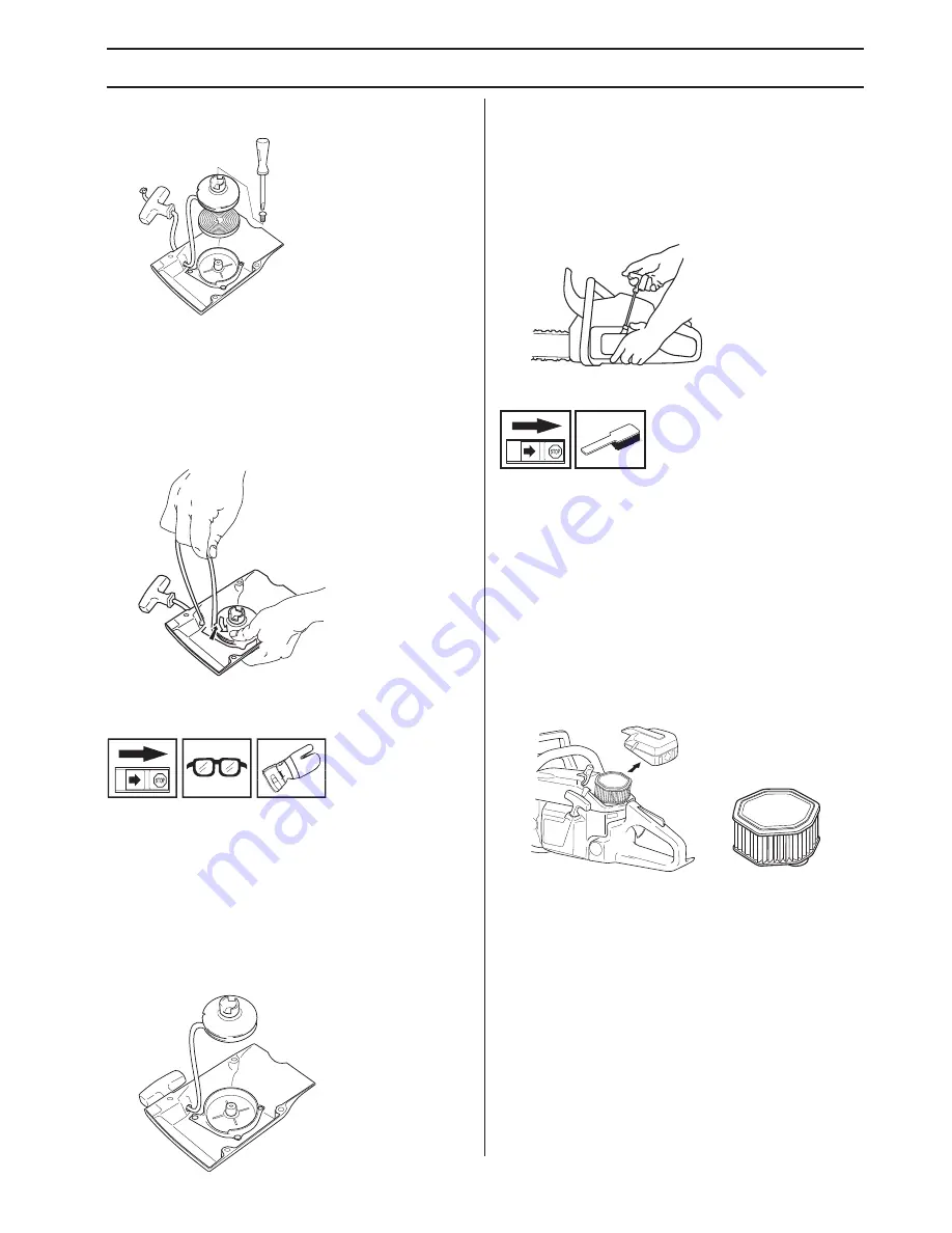 Husqvarna 395 XP W Operator'S Manual Download Page 37