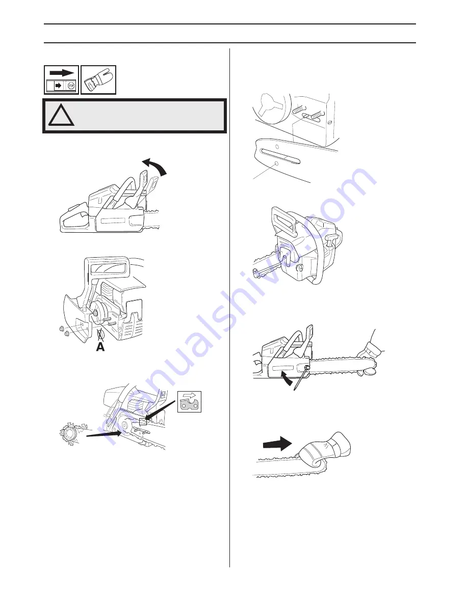 Husqvarna 395 XP W Operator'S Manual Download Page 62