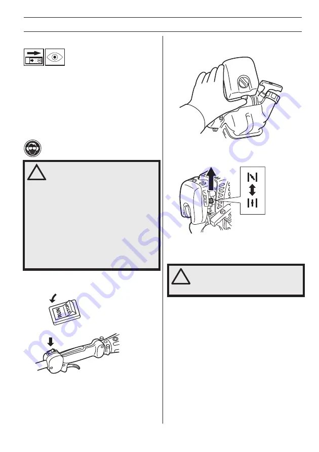 Husqvarna 426LST Operator'S Manual Download Page 13