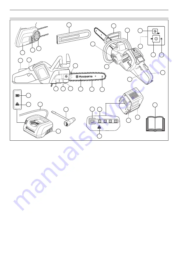 Husqvarna 436 Li Operator'S Manual Download Page 90