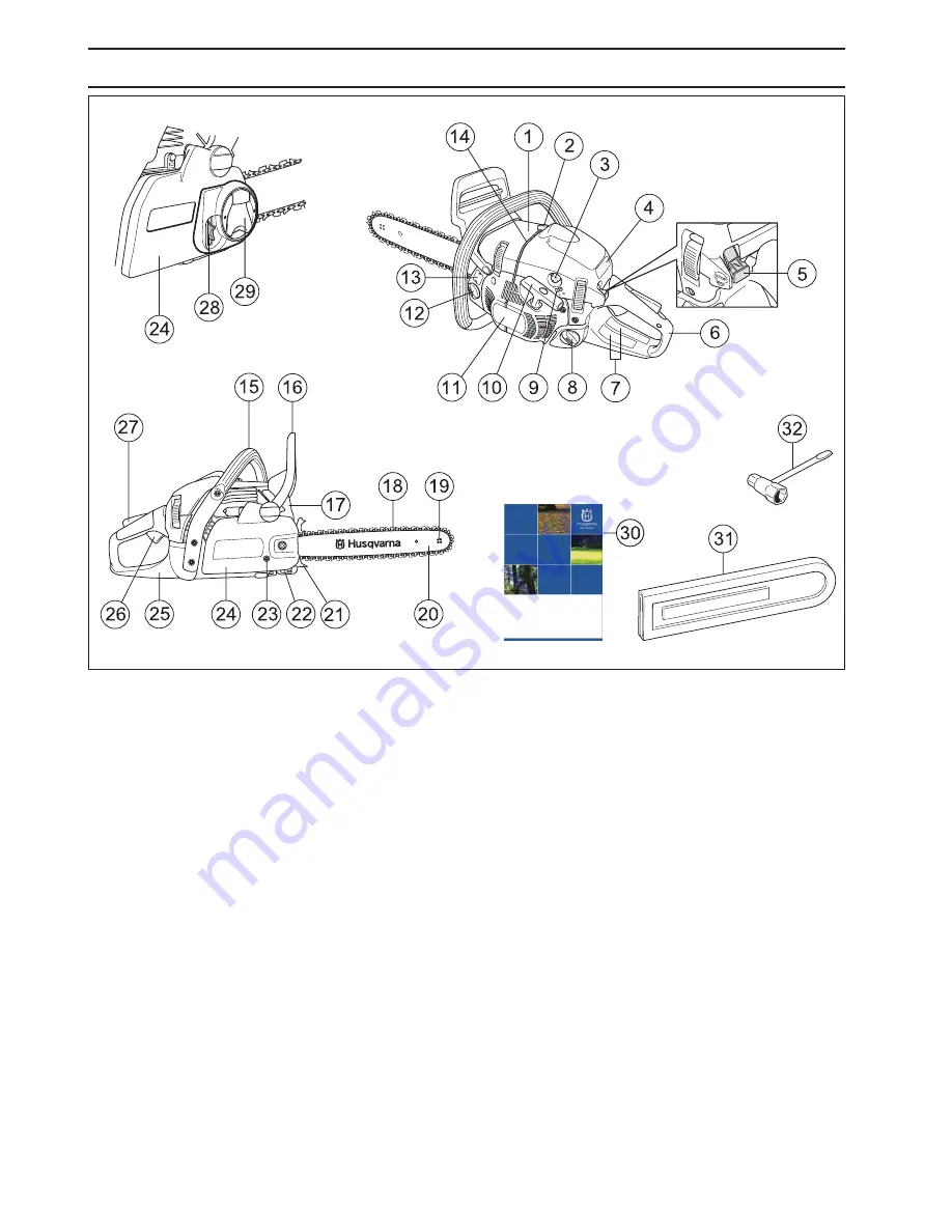 Husqvarna 445 Operator'S Manual Download Page 6