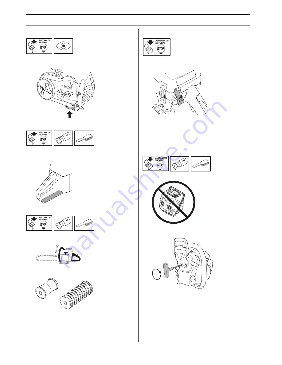 Husqvarna 445 Operator'S Manual Download Page 34