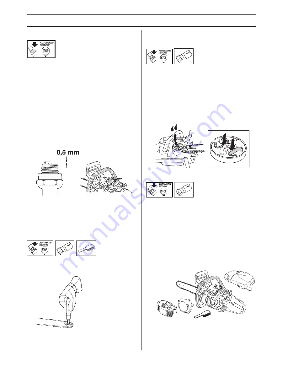 Husqvarna 445 Operator'S Manual Download Page 80