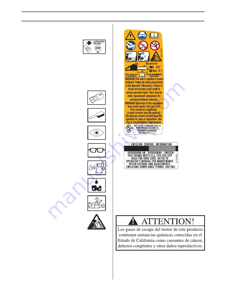 Husqvarna 455 Rancher II Operator'S Manual Download Page 92