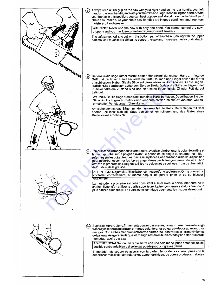 Husqvarna 50 Special Operator'S Manual Download Page 35