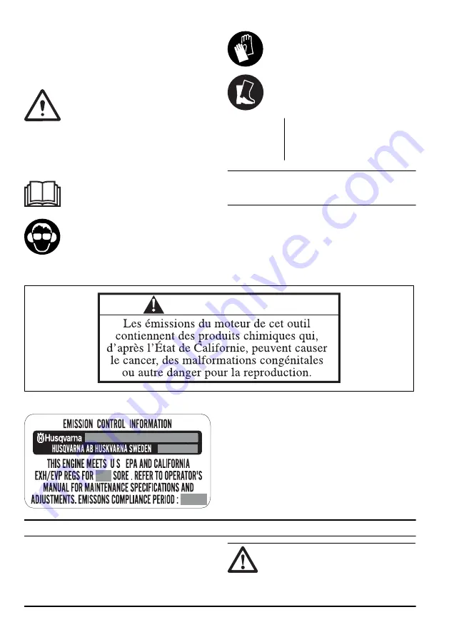 Husqvarna 522HS75S Operator'S Manual Download Page 34