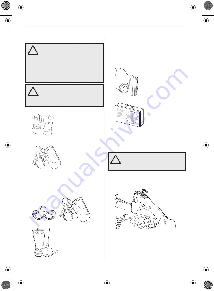 Husqvarna 525BX Operator'S Manual Download Page 92