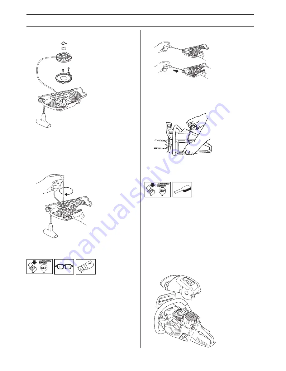 Husqvarna 545 TrioBrake Operator'S Manual Download Page 76