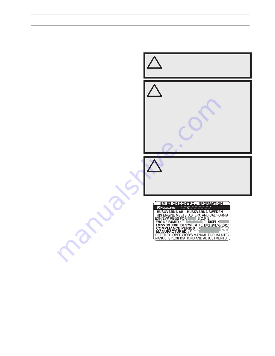 Husqvarna 560BFS Operator'S Manual Download Page 29