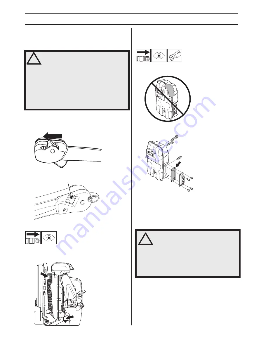 Husqvarna 560BFS Operator'S Manual Download Page 38